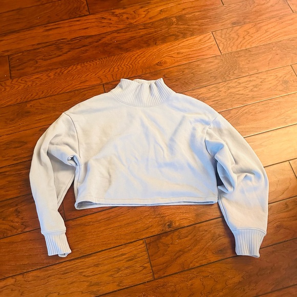 ALO Yoga Tops - Winter Frost M Serenity coverup   Sweater